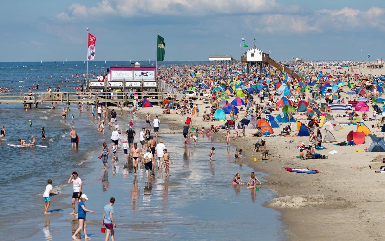 An Bord - Steuerbord Daire Sankt Peter-Ording Dış mekan fotoğraf